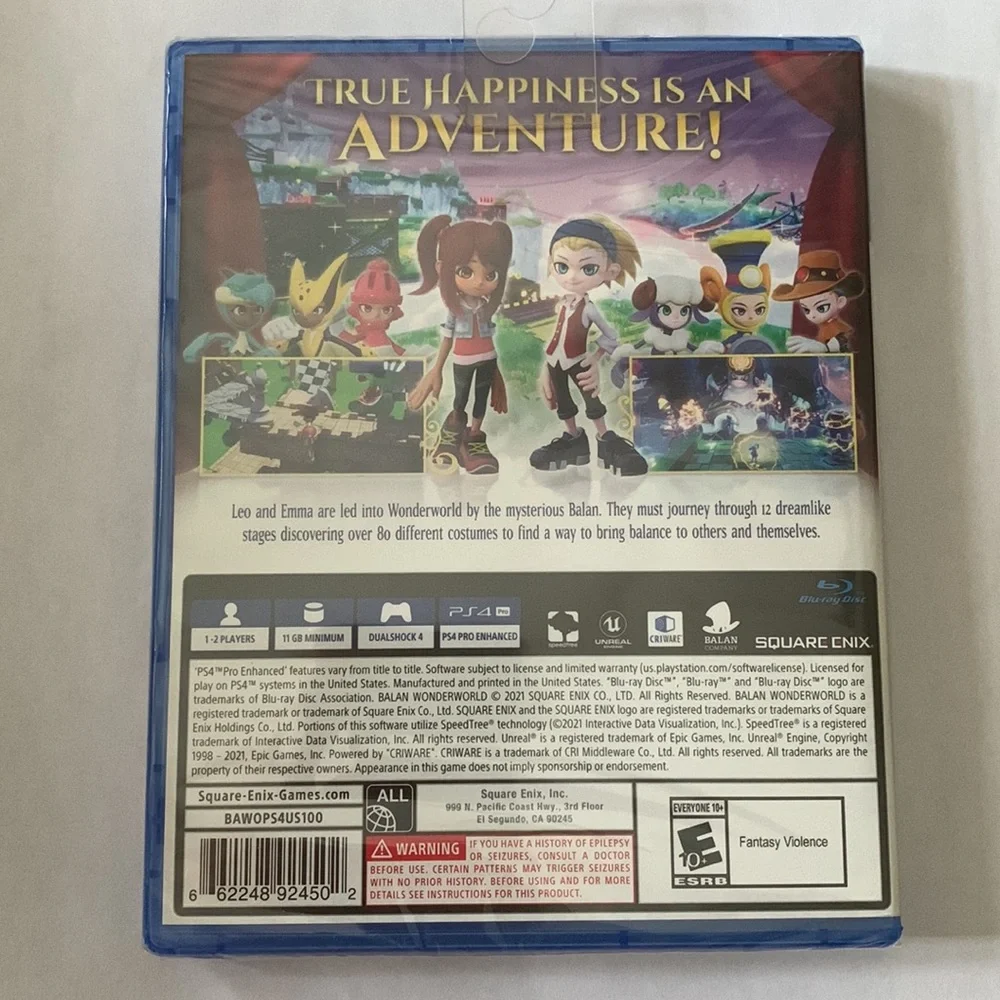 Sony Playstation 4 PS4 Balan‎ Wonderland Factory Sealed Brand New